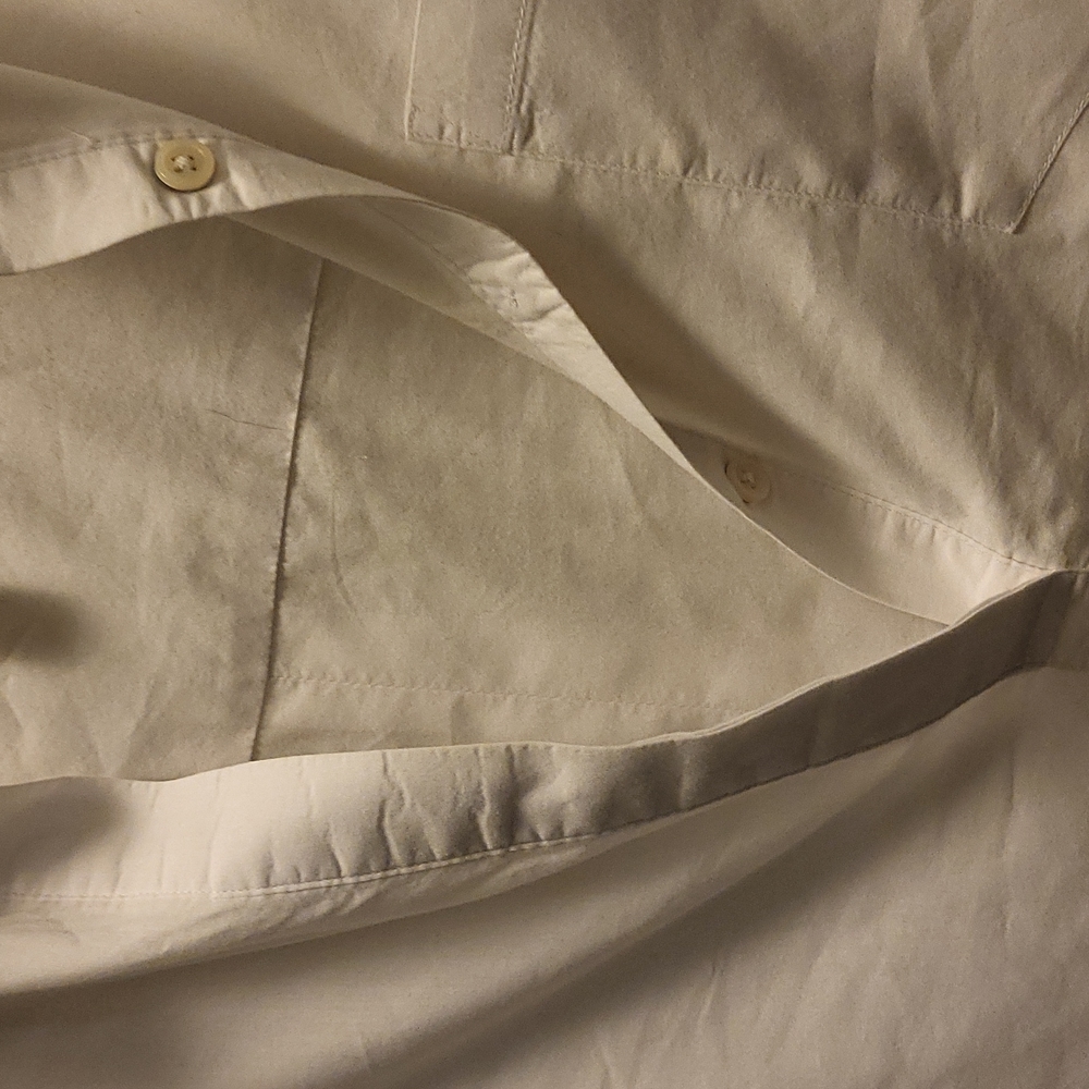 White long sleeve  shirt